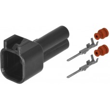 28411 - 2 circuit female connector kit (1pc)